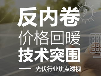 反內(nèi)卷、價格回暖、技術(shù)突圍 ——光伏行業(yè)焦點透視